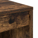 vidaXL Asztal Füstölt tölgy 100 x 40 x 76 cm