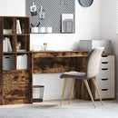 vidaXL Asztal Füstölt tölgy 100 x 40 x 76 cm