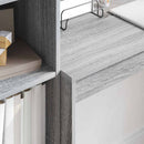 vidaXL Asztal Szürke Sonoma 100 x 40 x 76 cm