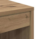 vidaXL Asztal Artisan tölgy 100 x 40 x 76 cm