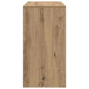 vidaXL Asztal Artisan tölgy 100 x 40 x 76 cm