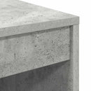 vidaXL Asztal Beton Szürke 60 x 50 x 76 cm