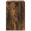 vidaXL Asztal Füstölt tölgy 60 x 50 x 76 cm