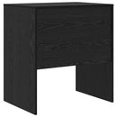 vidaXL Asztal Fekete tölgy 70 x 50 x 76 cm