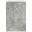 vidaXL Asztal Beton Szürke 70 x 50 x 76 cm