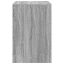 vidaXL Asztal Szürke Sonoma 70 x 50 x 76 cm