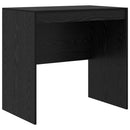 vidaXL Asztal Fekete tölgy 80 x 50 x 76 cm