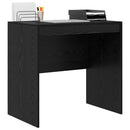 vidaXL Asztal Fekete tölgy 80 x 50 x 76 cm