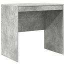 vidaXL Asztal Beton Szürke 80 x 50 x 76 cm