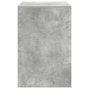vidaXL Asztal Beton Szürke 100 x 50 x 76 cm