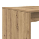 vidaXL Asztal Artisan tölgy Faanyag 108 x 55 x 103.5 cm