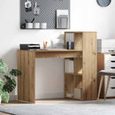 vidaXL Asztal Artisan tölgy Faanyag 108 x 55 x 103.5 cm