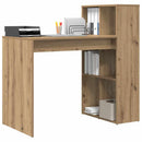 vidaXL Asztal Artisan tölgy Faanyag 108 x 55 x 103.5 cm