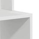 vidaXL Asztal fiókkal polcokkal Fehér 106 x 41 x 88.5 cm Faanyag
