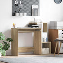 vidaXL Asztal fiókkal Sonoma tölgy 106 x 41 x 88.5 cm Faanyag