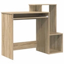 vidaXL Asztal fiókkal Sonoma tölgy 106 x 41 x 88.5 cm Faanyag