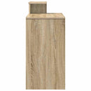 vidaXL Asztal fiókkal Sonoma tölgy 106 x 41 x 88.5 cm Faanyag