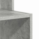 vidaXL Asztal fiókkal Beton Szürke 106 x 41 x 88.5 cm Faanyag