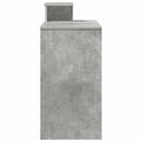 vidaXL Asztal fiókkal Beton Szürke 106 x 41 x 88.5 cm Faanyag