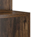 vidaXL Asztal fiókkal Füstölt tölgy 106 x 41 x 88.5 cm Faanyag