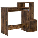 vidaXL Asztal fiókkal Füstölt tölgy 106 x 41 x 88.5 cm Faanyag