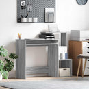 vidaXL Asztal fiókkal Szürke Sonoma 106 x 41 x 88.5 cm Faanyag