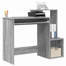 vidaXL Asztal fiókkal Szürke Sonoma 106 x 41 x 88.5 cm Faanyag