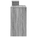 vidaXL Asztal fiókkal Szürke Sonoma 106 x 41 x 88.5 cm Faanyag