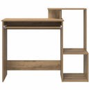 vidaXL Asztal fiókkal Artisan tölgy 106 x 41 x 88.5 cm Faanyag
