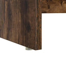vidaXL Asztal fiókkal Füstölt tölgy 120,5 x 44 x 88,5 cm Faanyag