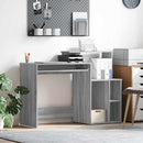 vidaXL Asztal fiókkal Szürke Sonoma 120,5 x 44 x 88,5 cm Faanyag