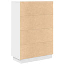 vidaXL Asztal polcokkal tárolóval Fehér 71.5 x 31.5 x 106.5 cm Faanyag