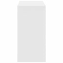 vidaXL Asztal fiókkal tárolóval Fehér 90 x 37.5 x 75 cm Faanyag