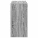 vidaXL Asztal fiókkal Szürke Sonoma 90 x 37.5 x 75 cm Faanyag