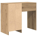vidaXL Asztal fiókkal Artisan tölgy 90 x 37.5 x 75 cm Faanyag