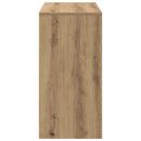 vidaXL Asztal fiókkal Artisan tölgy 90 x 37.5 x 75 cm Faanyag