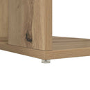 vidaXL Asztal Artisan tölgy Faanyag 130 x 50.5 x 75 cm