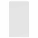 vidaXL Asztal fiókkal tárolóval Fehér 77,5 x 43 x 79 cm Faanyag