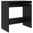 vidaXL Asztal fiókkal tárolóval Fekete tölgy 77,5 x 43 x 79 cm Faanyag