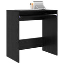 vidaXL Asztal fiókkal tárolóval Fekete tölgy 77,5 x 43 x 79 cm Faanyag