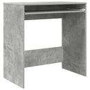 vidaXL Asztal fiókkal tárolóval Beton Szürke 77,5 x 43 x 79 cm Faanyag