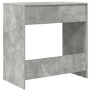 vidaXL Asztal fiókkal tárolóval Beton Szürke 77,5 x 43 x 79 cm Faanyag