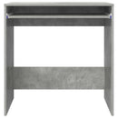 vidaXL Asztal fiókkal tárolóval Beton Szürke 77,5 x 43 x 79 cm Faanyag