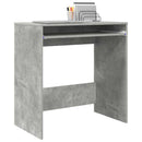 vidaXL Asztal fiókkal tárolóval Beton Szürke 77,5 x 43 x 79 cm Faanyag