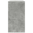 vidaXL Asztal fiókkal tárolóval Beton Szürke 77,5 x 43 x 79 cm Faanyag