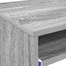vidaXL Asztal fiókkal Szürke Sonoma 77,5 x 43 x 79 cm Faanyag