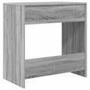 vidaXL Asztal fiókkal Szürke Sonoma 77,5 x 43 x 79 cm Faanyag
