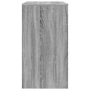 vidaXL Asztal fiókkal Szürke Sonoma 77,5 x 43 x 79 cm Faanyag