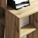 vidaXL Asztal Artisan tölgy Faanyag 90 x 48 x 101,5 cm