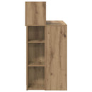 vidaXL Asztal Artisan tölgy Faanyag 90 x 48 x 101,5 cm